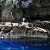34. Lanzarote, los Jameos del Ahua, des cavernes souterraines
