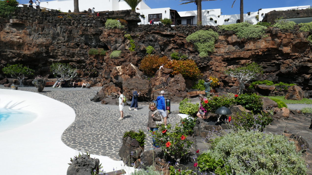 36. Lanzarote, los Jameos del Ahua, des cavernes souterraines