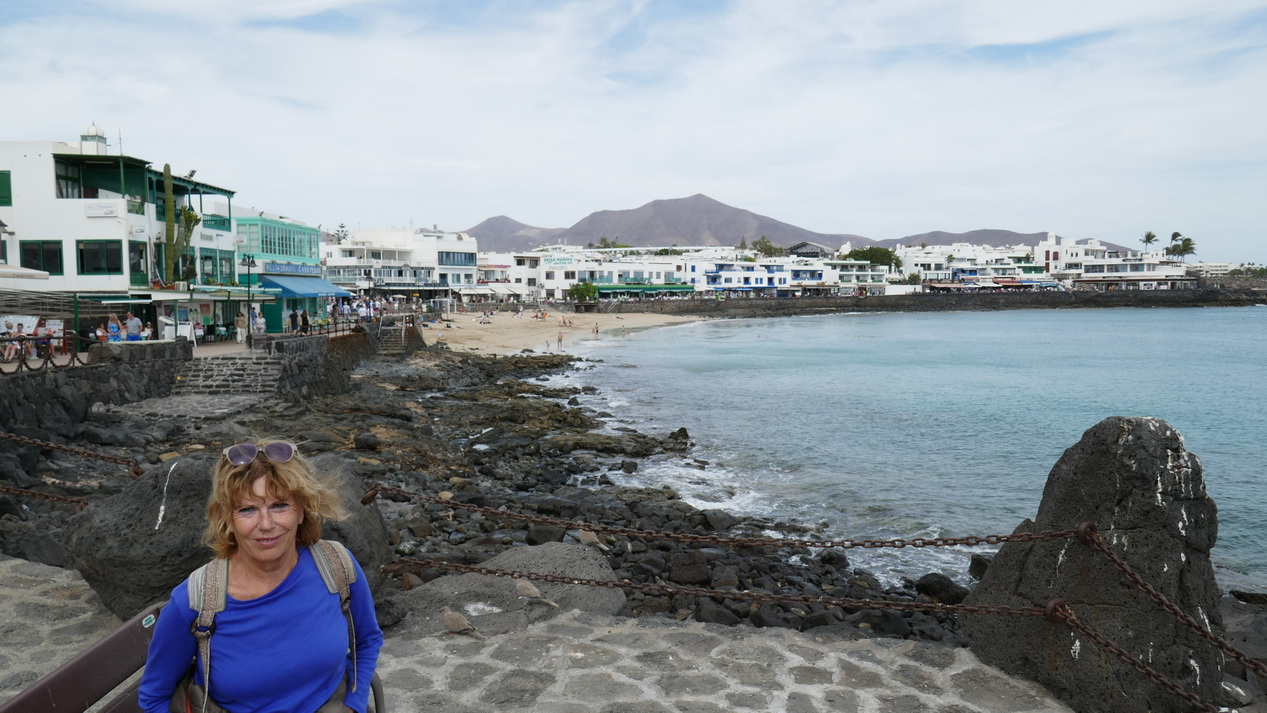 42. Lanzarote, Playa Blanca, site touristique au sud de l'île